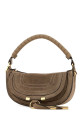 Cappuccino suede mini Marcie shoulder bag CHLOE (CH26SP927P37)