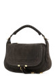 Dark brown suede small Marcie shoulder bag CHLOE (CH26SS882P37)