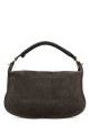 Dark brown suede small Marcie shoulder bag CHLOE (CH26SS882P37)