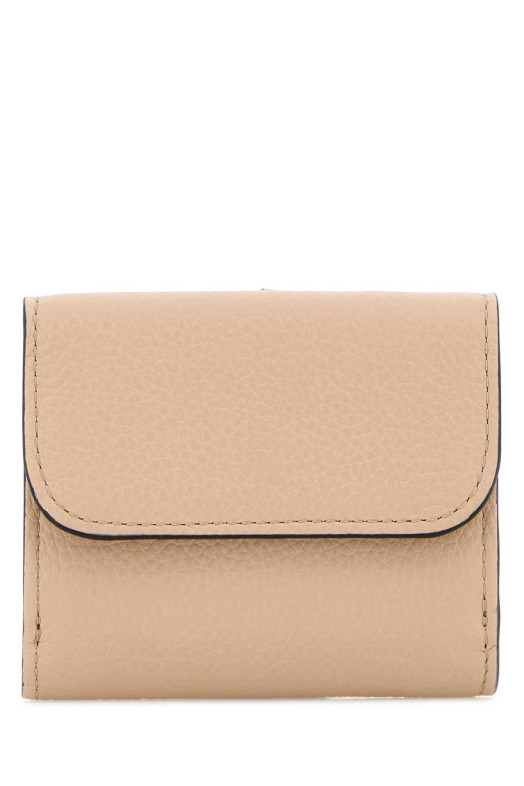 Powder pink leather Alphabet wallet CHLOE (CHC21WP946F57)