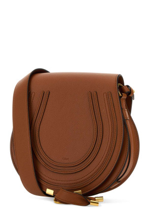 Caramel leather Marcie crossbody bag CHLOE (CHC24AS679I31)