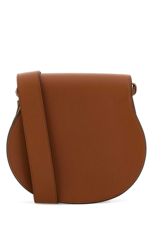 Caramel leather Marcie crossbody bag CHLOE (CHC24AS679I31)