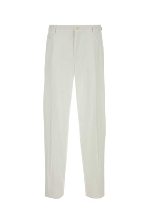 White cotton pant Multicolor DOLCE & GABBANA (GP1B9TFU60K)