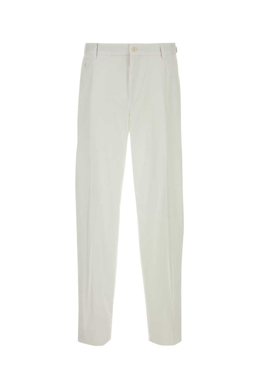 White cotton pant Multicolor DOLCE & GABBANA (GP1B9TFU60K)