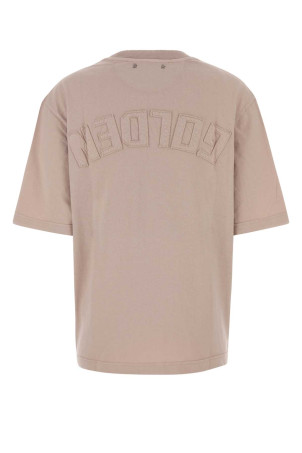 Pink cotton t-shirt GOLDEN GOOSE DELUXE BRAND (GUP01873P001576)
