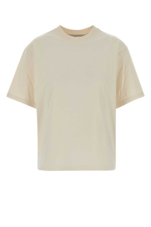 Cream cotton t-shirt GOLDEN GOOSE DELUXE BRAND (GWP01874P001576)