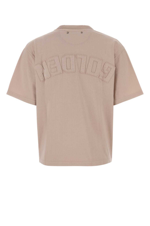 Pink cotton t-shirt GOLDEN GOOSE DELUXE BRAND (GWP01874P001576)