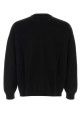 Black cotton blend sweater White/Black LOEWE (H526Y14KKI)