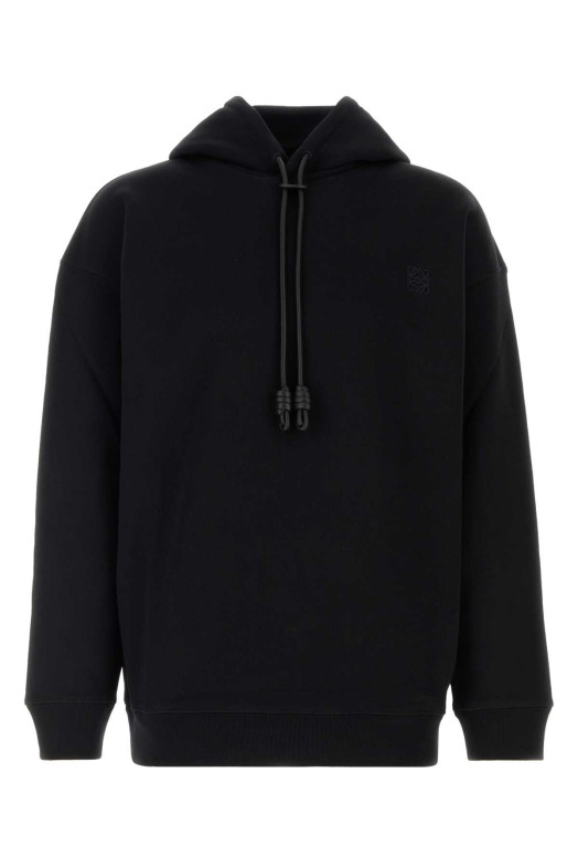 Black cotton sweatshirt Black LOEWE (H526Y25X53)
