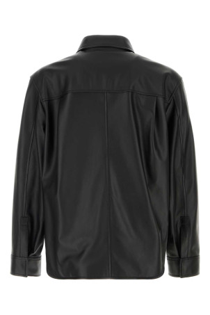 Black leather shirt Black LOEWE (H526Y31L52)