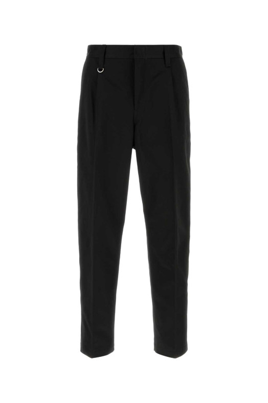Black jacquard pant YOHJI YAMAMOTO (HKP95901)