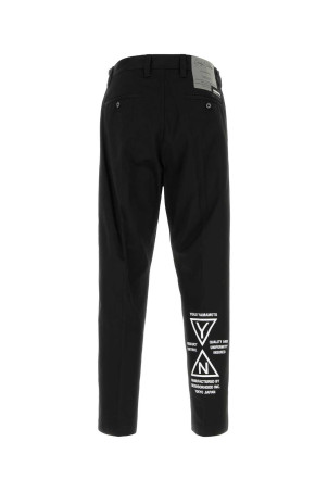 Black jacquard pant YOHJI YAMAMOTO (HKP95901)