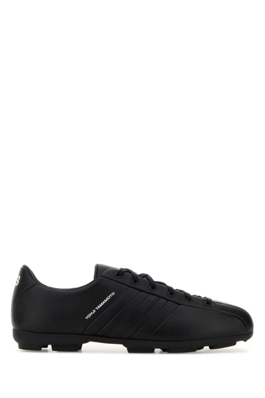 Black leather Y-3 Field sneakers Y3 YAMAMOTO (HP9980)