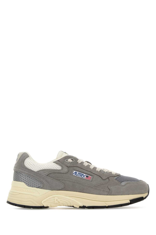 Grey suede Hyperway sneakers AUTRY (HYLM)
