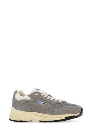Grey suede Hyperway sneakers AUTRY (HYLM)