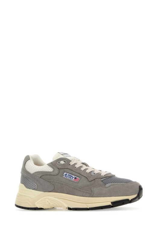 Grey suede Hyperway sneakers AUTRY (HYLM)