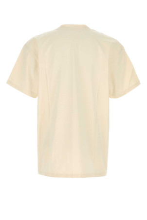 Cream cotton S/S American Script t-shirt CARHARTT WIP (I029956)