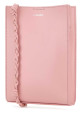 Pink leather small Tangle shoulder bag JIL SANDER (J07WG0001P5354)
