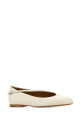White leather Elyss ballerinas JIL SANDER (J16WZ0020P7689)