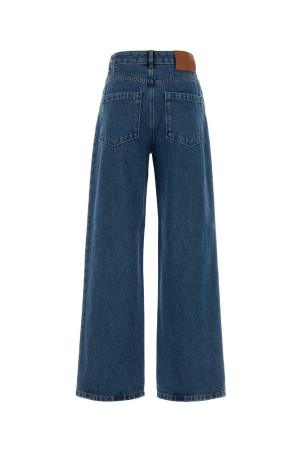 Denim wide-leg jeans LOEWE (S359Y11XEB)