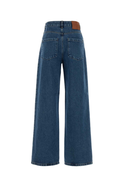 Denim wide-leg jeans LOEWE (S359Y11XEB)