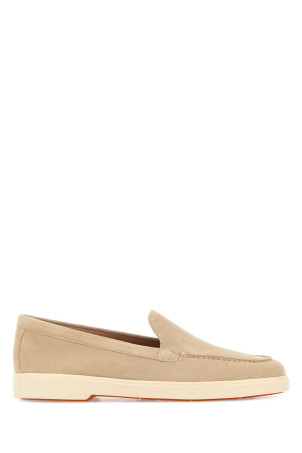 Sand suede Yalta loafers SANTONI (WUYA58856TISNPYL)