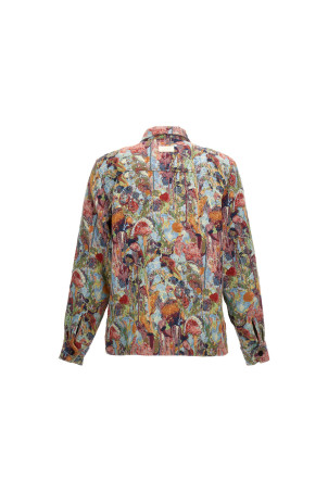 Jacquard overshirt Multicolor
