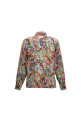 Jacquard overshirt Multicolor