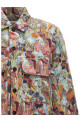 Jacquard overshirt Multicolor