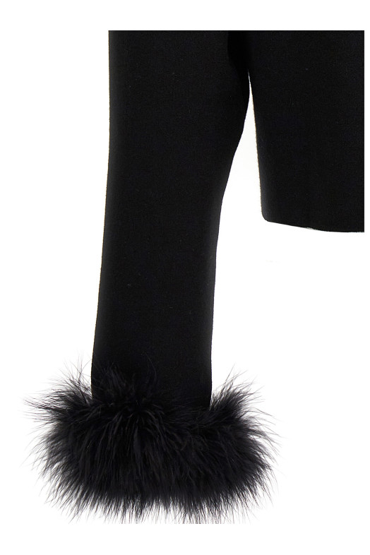 Feather cardigan  Black