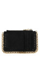 Black shaggy deer Falabella card holder Black STELLA McCARTNEY (422364W9355)