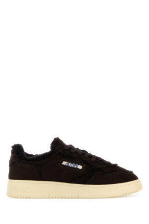 Chocolate suede Medalist sneakers AUTRY (AULW)