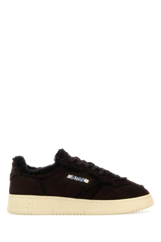 Chocolate suede Medalist sneakers AUTRY (AULW)