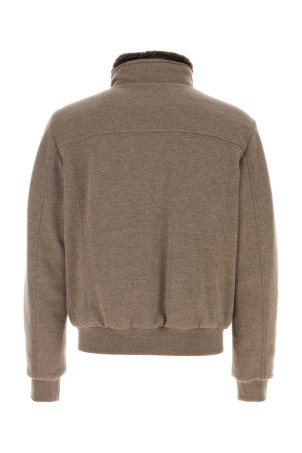 Mud wool blend Bellati down jacket Gray MOORER (BELLATIMRW)