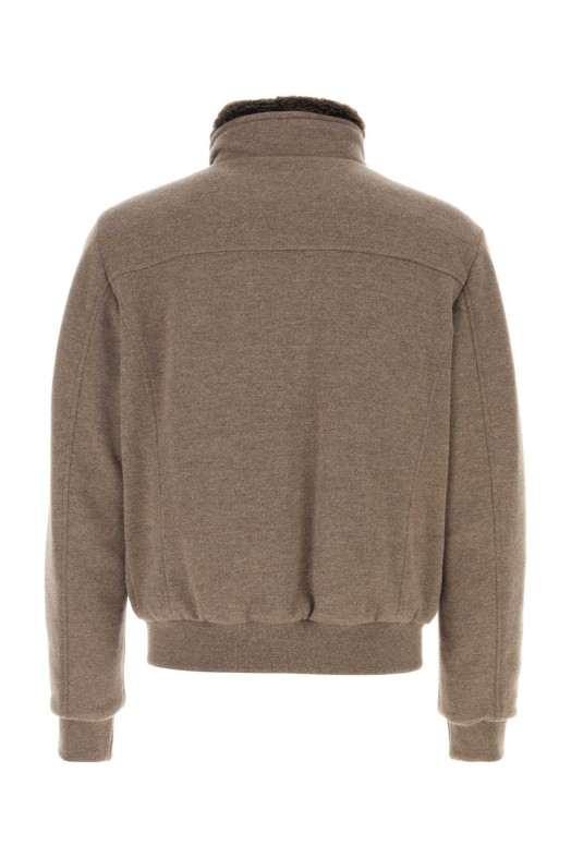 Mud wool blend Bellati down jacket Gray MOORER (BELLATIMRW)