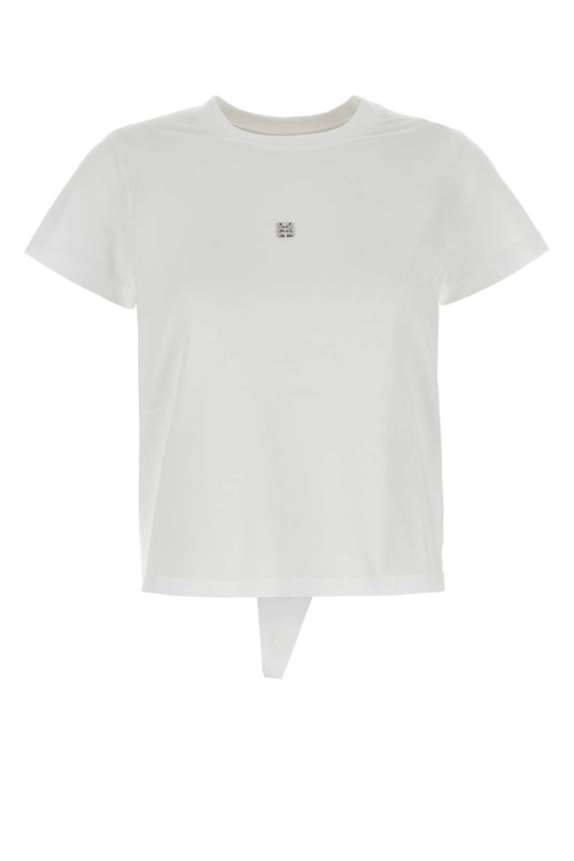 White cotton t-shirt White GIVENCHY (BW70F530ZP)