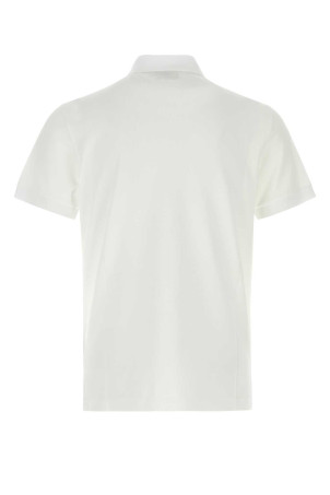 White piquet polo shirt White FENDI (FY0985AUA5)