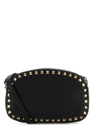 Black leather Rockstud crossbody bag Black VALENTINO GARAVANI (7W2B0S17VSF)