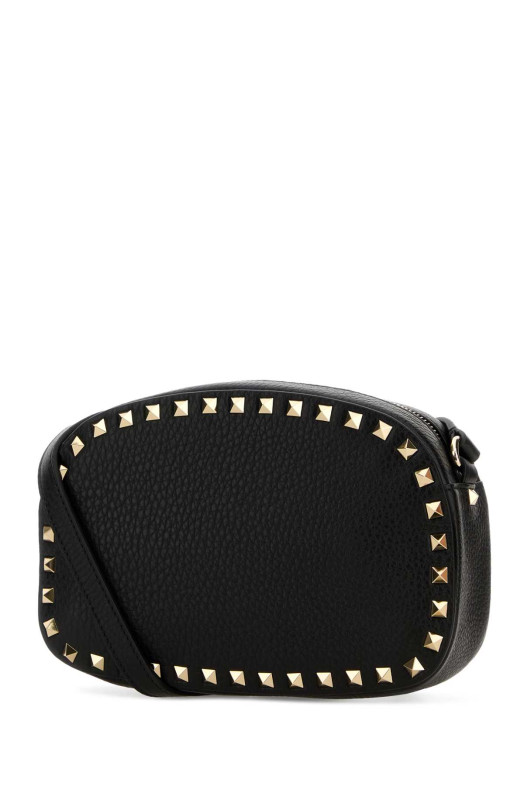 Black leather Rockstud crossbody bag Black VALENTINO GARAVANI (7W2B0S17VSF)