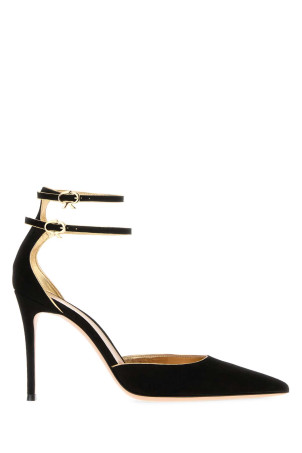 Black suede Ivette pumps GIANVITO ROSSI (G4039795RICXCK)