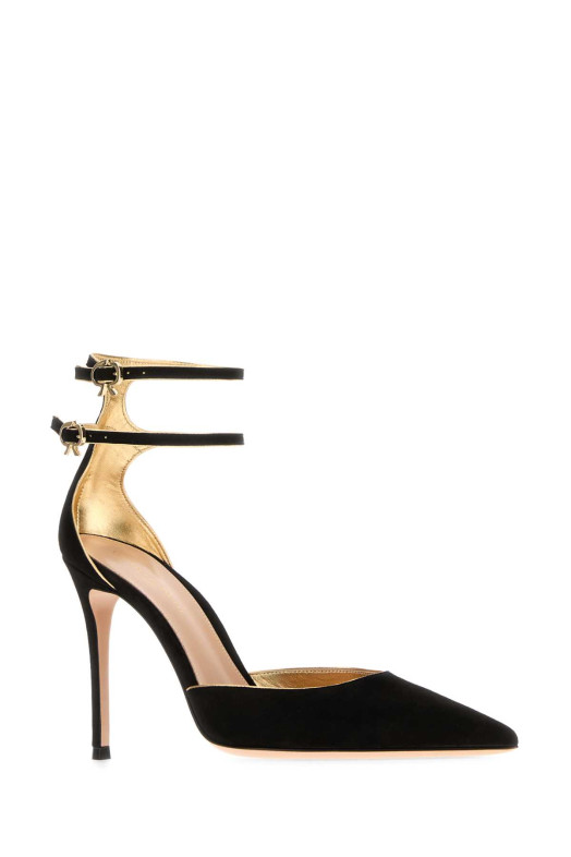 Black suede Ivette pumps GIANVITO ROSSI (G4039795RICXCK)