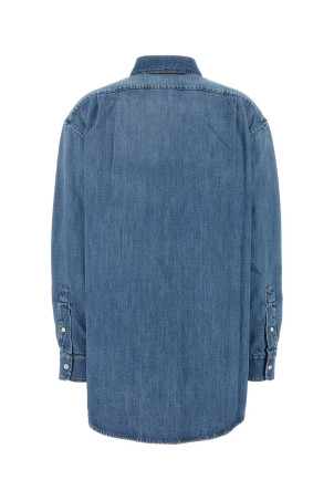 Denim oversize shirt MIU MIU (GWC125SOOO17GG)