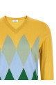 Argyle sweater Yellow