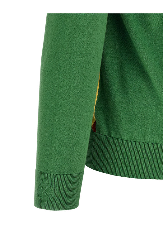 Argyle sweater Green