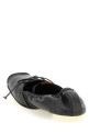 Square toe ballet flats Black