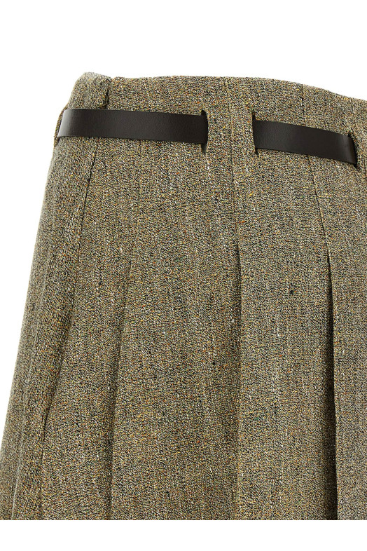 'Gancini' belt skirt Multicolor