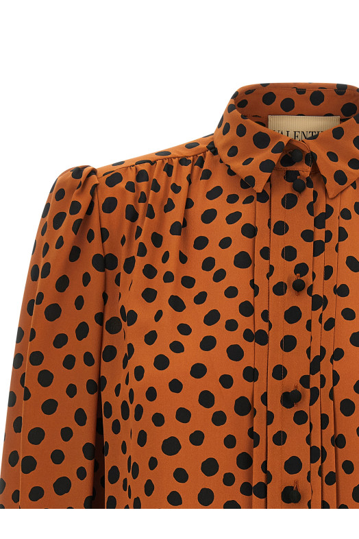 Polka dot print shirt Multicolor
