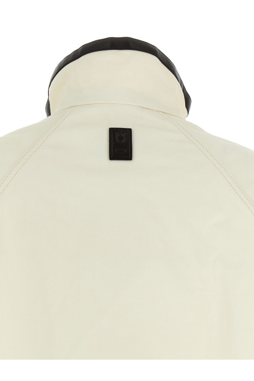 Tech linen jacket White