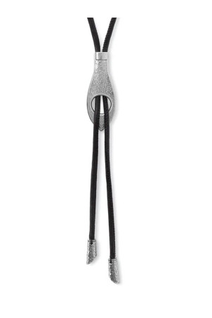 'Snake Bolo Tie' necklace Black