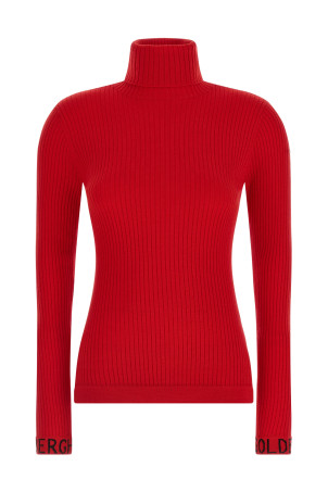 'Mira' turtleneck sweater Red